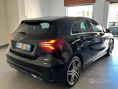 Usata Mercedes A160 Premium 89 CV (65 kW) 2016 Nero Berlina