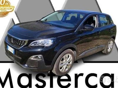 Usata Peugeot 3008 Access 131 CV (96 kW) 2020 Nero SUV