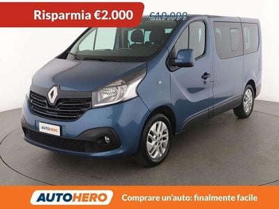 Usata Renault Trafic Intens 125 CV (91 kW) 2018 Blu Monovolume