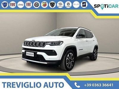 Bianco Usata 2021 Jeep Compass Limited SUV | 17.950 € (Buon prezzo)
