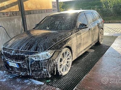 Usata BMW 320 M Sport 2017 Nero Station wagon