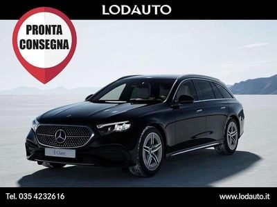 Nuova Mercedes E220 Advanced 197 CV (144 kW) 2026 Nero Station wagon