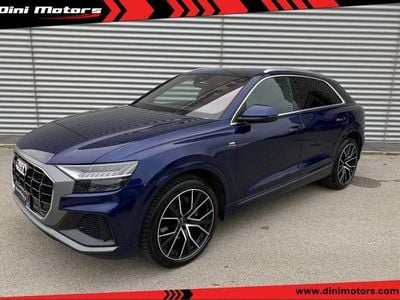 Usata Audi Q8 S-Line 286 CV (210 kW) 2022 Blu SUV
