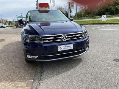 Usata VW Tiguan Executive 150 CV (110 kW) 2017 Blu SUV