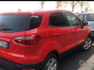 Usata Ford Ecosport 100 CV (73 kW) 2020 Rosso SUV
