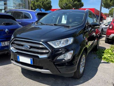 Usata Ford Ecosport Titanium 125 CV (91 kW) 2018 Nero SUV
