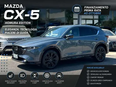 Usata Mazda CX-5 Homura-Line 165 CV (121 kW) 2022 Grigio polimetallo (polymetal SUV
