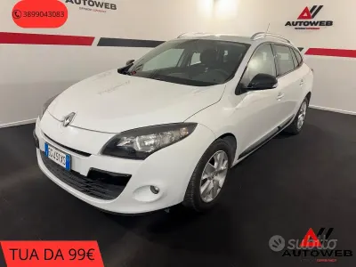 Usata Renault Mégane GrandTour 110 CV (80 kW) 2011 Bianco Station wagon