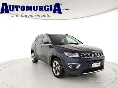 Usata Jeep Compass Limited 120 CV (88 kW) 2018 Blu SUV