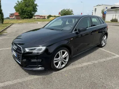 Usata Audi A3 Admired 116 CV (85 kW) 2019 Nero Berlina