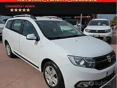 Usata Dacia Logan MCV Lauréate 75 CV (55 kW) 2017 Bianco Station wagon