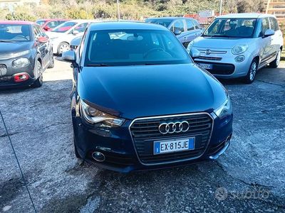 Usata Audi A1 Ambition 105 CV (77 kW) 2014 Blu Utilitaria