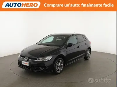 Usata VW Polo R-line 95 CV (69 kW) 2023 Nero Utilitaria