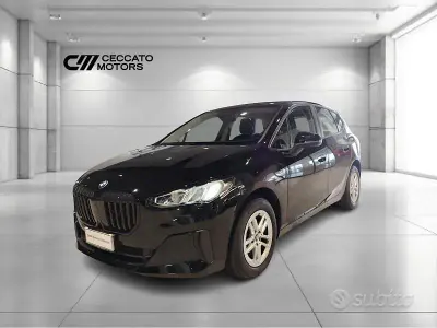 Usata BMW 218 Active Tourer Efficient Dynamics 136 CV (100 kW) 2022 Nero Monovolume