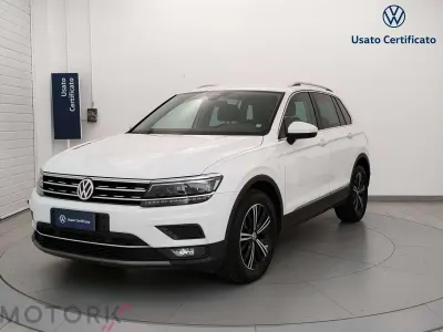 Usata VW Tiguan Advance 150 CV (110 kW) 2019 Bianco SUV