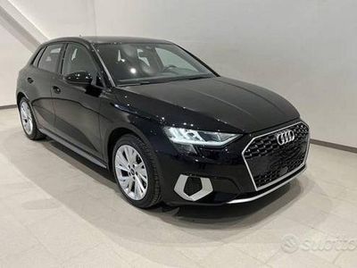 Usata Audi A3 Advanced 150 CV (110 kW) 2023 Nero Berlina