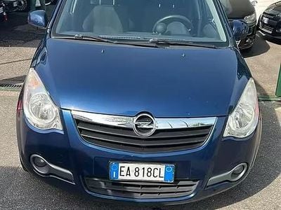 Usata Opel Agila Enjoy 86 CV (63 kW) 2009 Blu Utilitaria