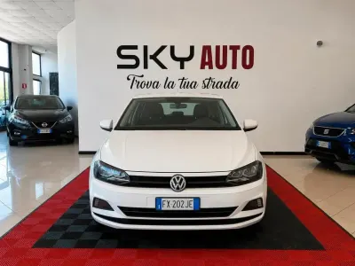 Usata VW Polo Trendline 65 CV (47 kW) 2019 Bianco Utilitaria