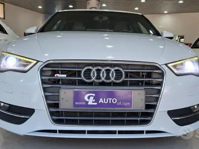 Usata Audi A3 S-Line 150 CV (110 kW) 2013 Bianco Berlina