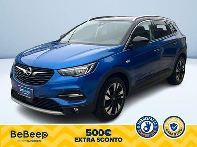 Usata Opel Grandland X S 131 CV (96 kW) 2019 Blu SUV