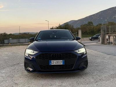 Usata Audi A3 150 CV (110 kW) 2021 Blu Berlina