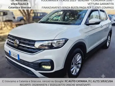 Usata VW T-Cross Sportline 110 CV (80 kW) 2023 Beige SUV
