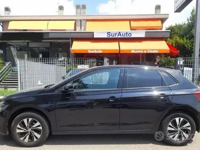 Usata VW Polo Highline 95 CV (69 kW) 2021 Nero Utilitaria