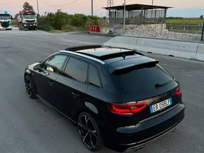 Usata Audi A3 S-Line 150 CV (110 kW) 2013 Nero Berlina