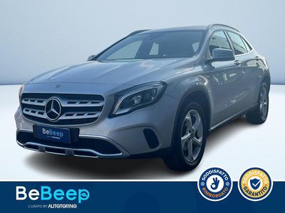 Usata Mercedes GLA200 136 CV (100 kW) 2018 Argento metallizzato SUV