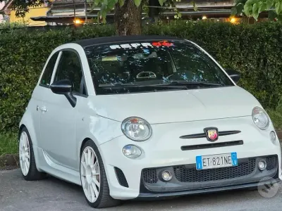 Usata Abarth 500C 135 CV (99 kW) 2013 Bianco Cabrio