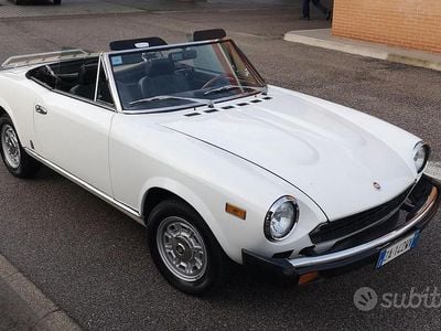 Usata Fiat 124 Spider 1970 Bianco Cabrio