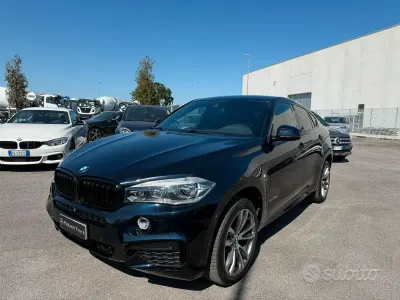 Begagnad BMW X6 M Sport 249 HK (183 kW) 2018 Blå SUV