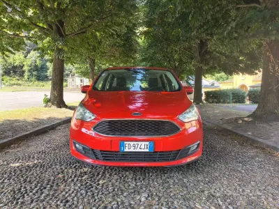 Usata Ford C-MAX Titanium 101 CV (74 kW) 2016 Rosso Monovolume