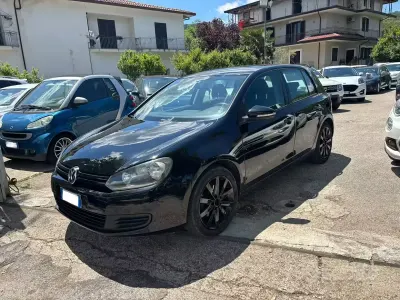 Usata VW Golf VI Highline 122 CV (89 kW) 2010 Nero Utilitaria