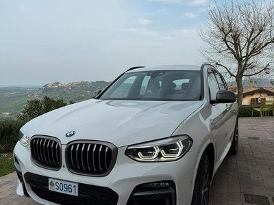 Usata BMW X3 M Performance 340 CV (250 kW) 2021 Bianco SUV