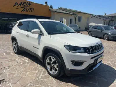 Usata Jeep Compass Limited 140 CV (102 kW) 2018 Bianco SUV