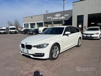 Usata BMW 318 Sport Line 143 CV (105 kW) 2014 Bianco Station wagon