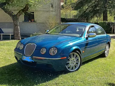 Usata Jaguar S-Type S 207 CV (152 kW) 2008 Blu Berlina