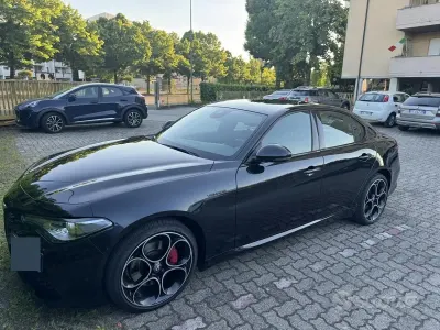 Usata Alfa Romeo Giulia Veloce 211 CV (155 kW) 2020 Nero Berlina