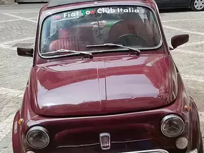 Usata Fiat 500 1960 Rosso Utilitaria