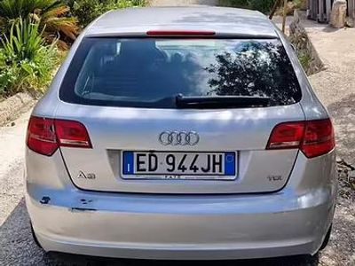 Usata Audi A3 105 CV (77 kW) 2010 Grigio Utilitaria