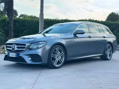 Usata Mercedes E220 Premium Plus 194 CV (142 kW) 2019 Grigio Station wagon