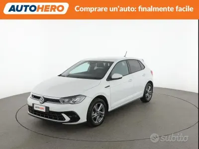 Usata VW Polo R-line 95 CV (69 kW) 2024 Bianco Utilitaria