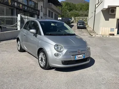 Usata Fiat 500 Lounge 95 CV (69 kW) 2011 Grigio Berlina