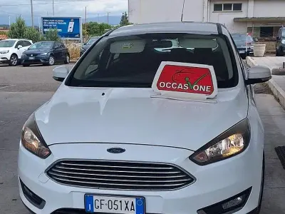 Usata Ford Focus Titanium X 125 CV (91 kW) 2015 Bianco Station wagon