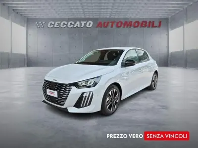 Nuova Peugeot 208 Allure Turbo 100 CV (73 kW) 2026 Bianco Utilitaria