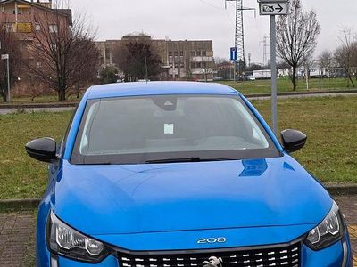Usata Peugeot 208 Allure 75 CV (55 kW) 2021 Blu Utilitaria