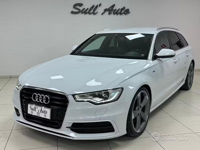 Usata Audi A6 S-Line 245 CV (180 kW) 2012 Bianco Station wagon