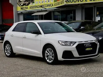 Usata Audi A1 Sportback 95 CV (69 kW) 2020 Bianco Utilitaria