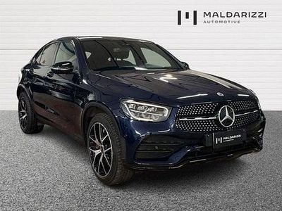 Usata Mercedes GLC220 Premium Plus 194 CV (142 kW) 2022 Blu Coupé